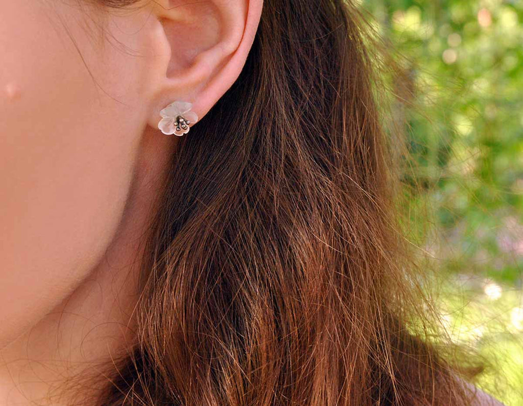 Petal Veil Studs