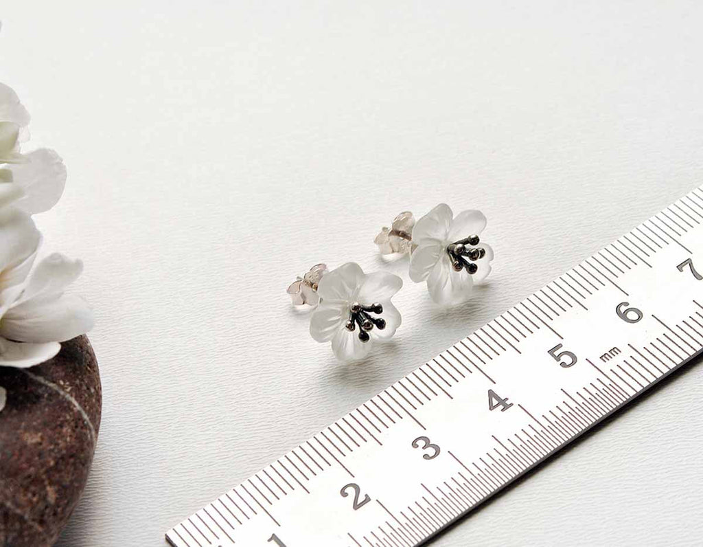 Petal Veil Studs