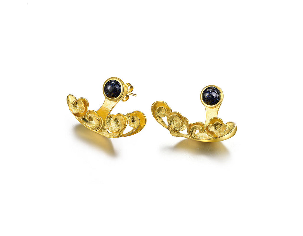 Luminous Tide Earrings