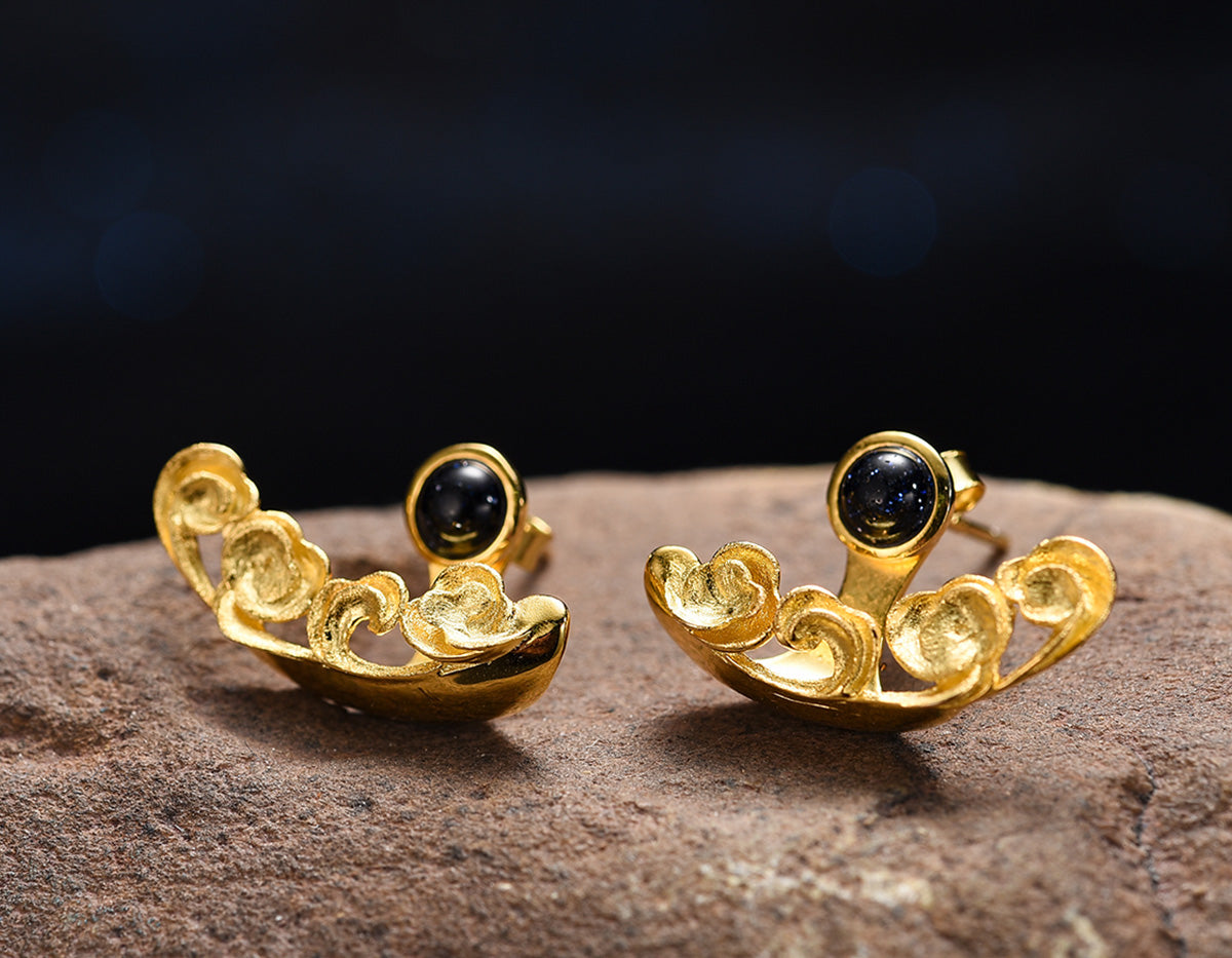 Luminous Tide Earrings