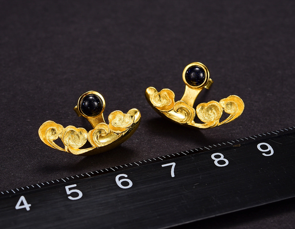 Luminous Tide Earrings