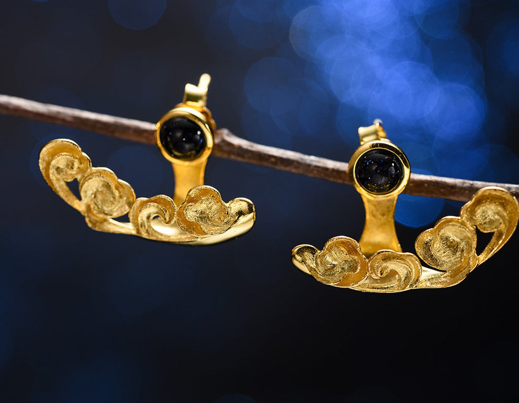 Luminous Tide Earrings