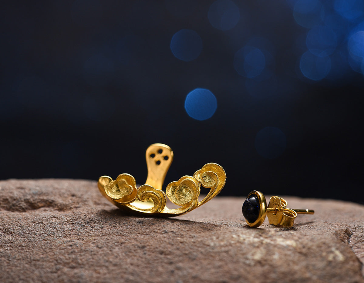 Luminous Tide Earrings