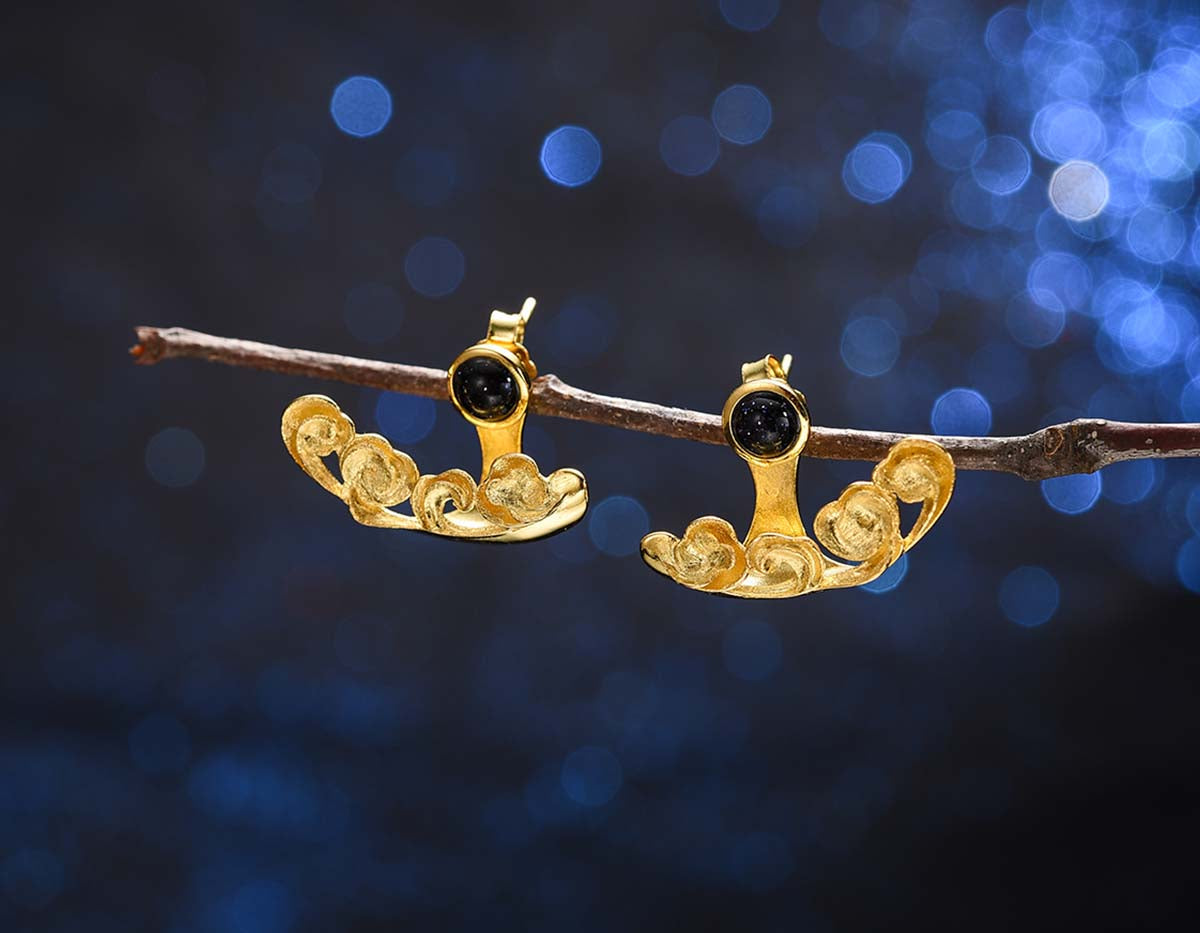 Luminous Tide Earrings