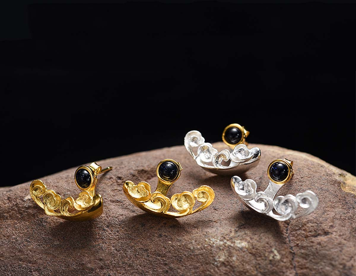 Luminous Tide Earrings