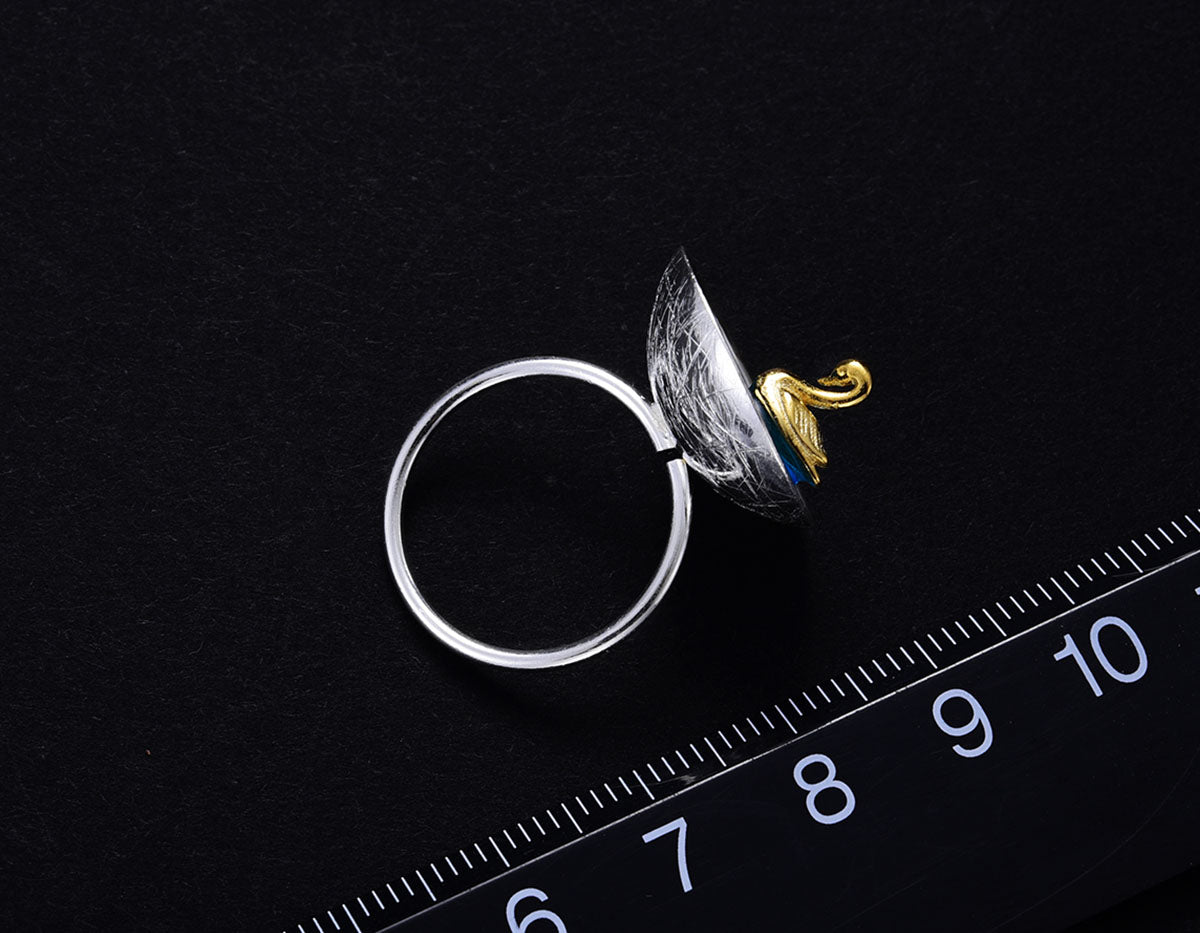 Elysian Swan Embrace Ring