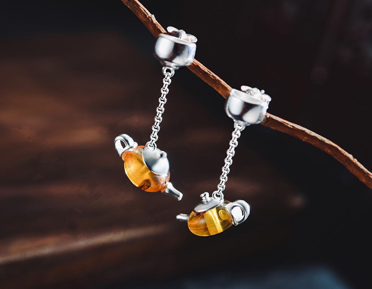 Serenade of Tealeaves Earrings