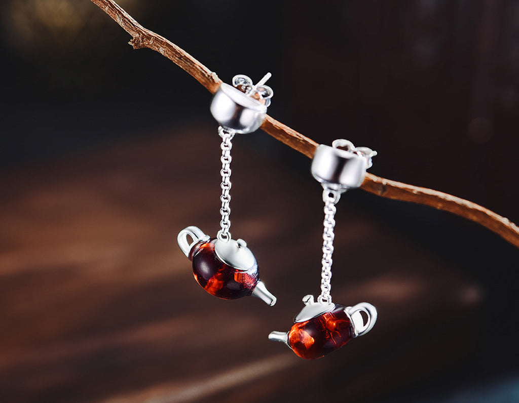 Serenade of Tealeaves Earrings