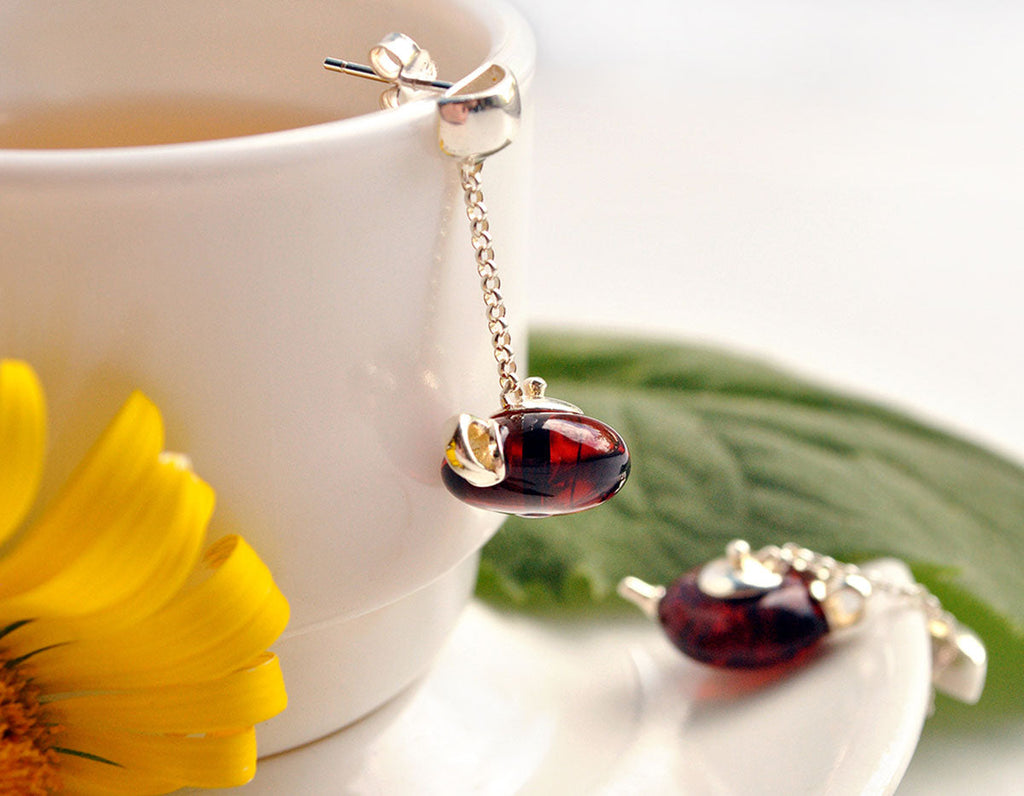 Serenade of Tealeaves Earrings