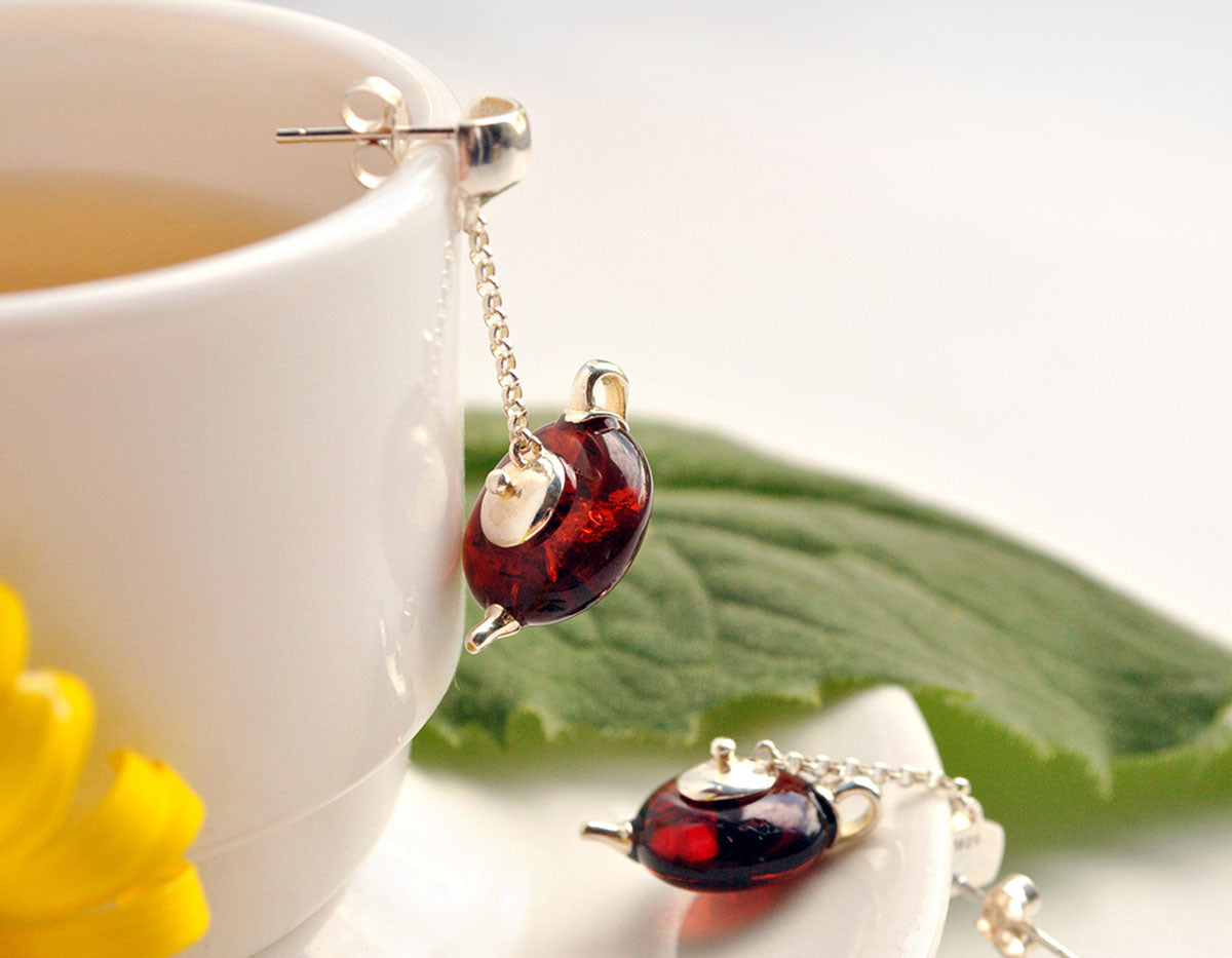 Serenade of Tealeaves Earrings