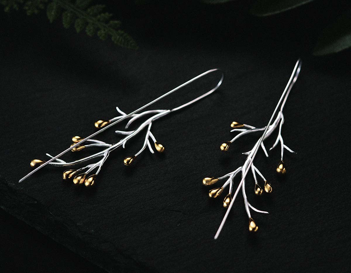 Emberleaf Elegance Earrings