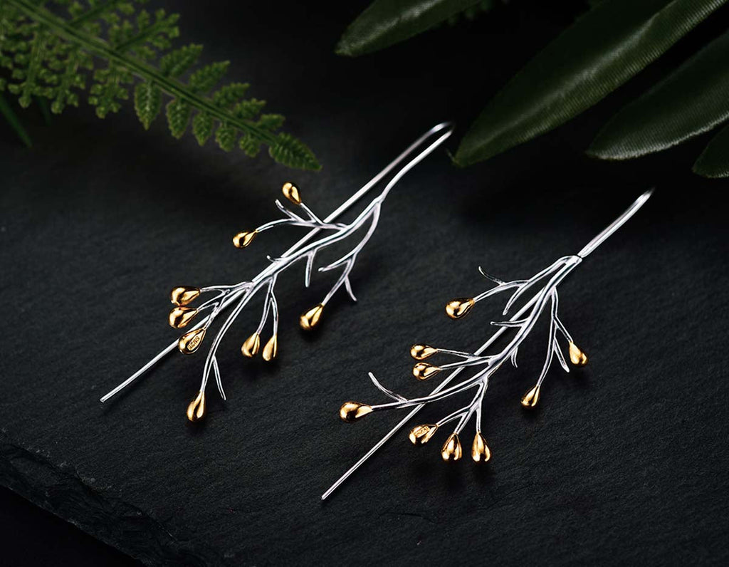 Emberleaf Elegance Earrings