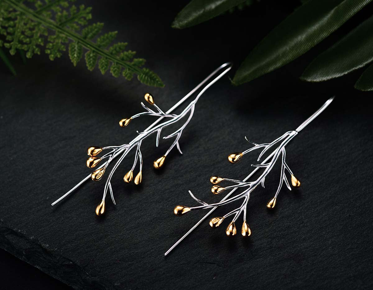 Emberleaf Elegance Earrings