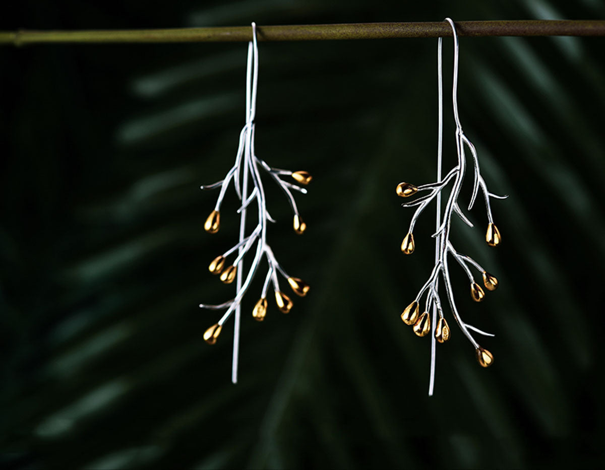 Emberleaf Elegance Earrings