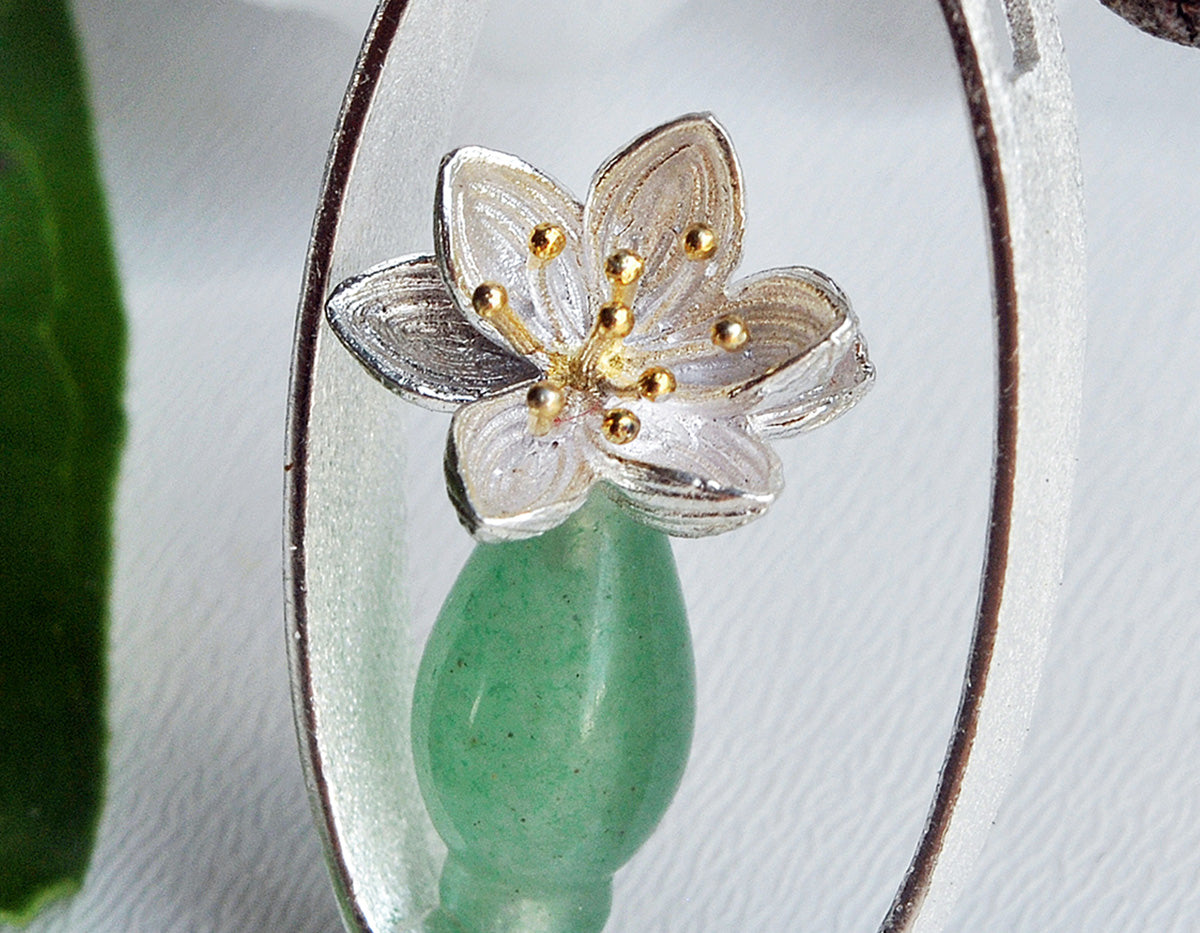 “Serenity Bloom Pendant”