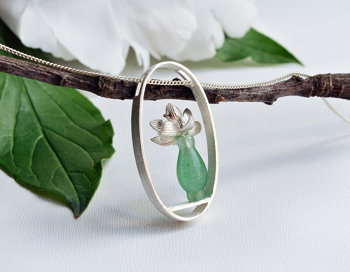 “Serenity Bloom Pendant”