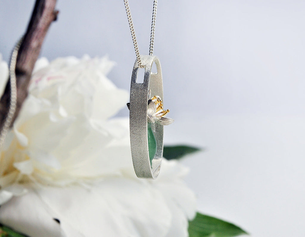 “Serenity Bloom Pendant”
