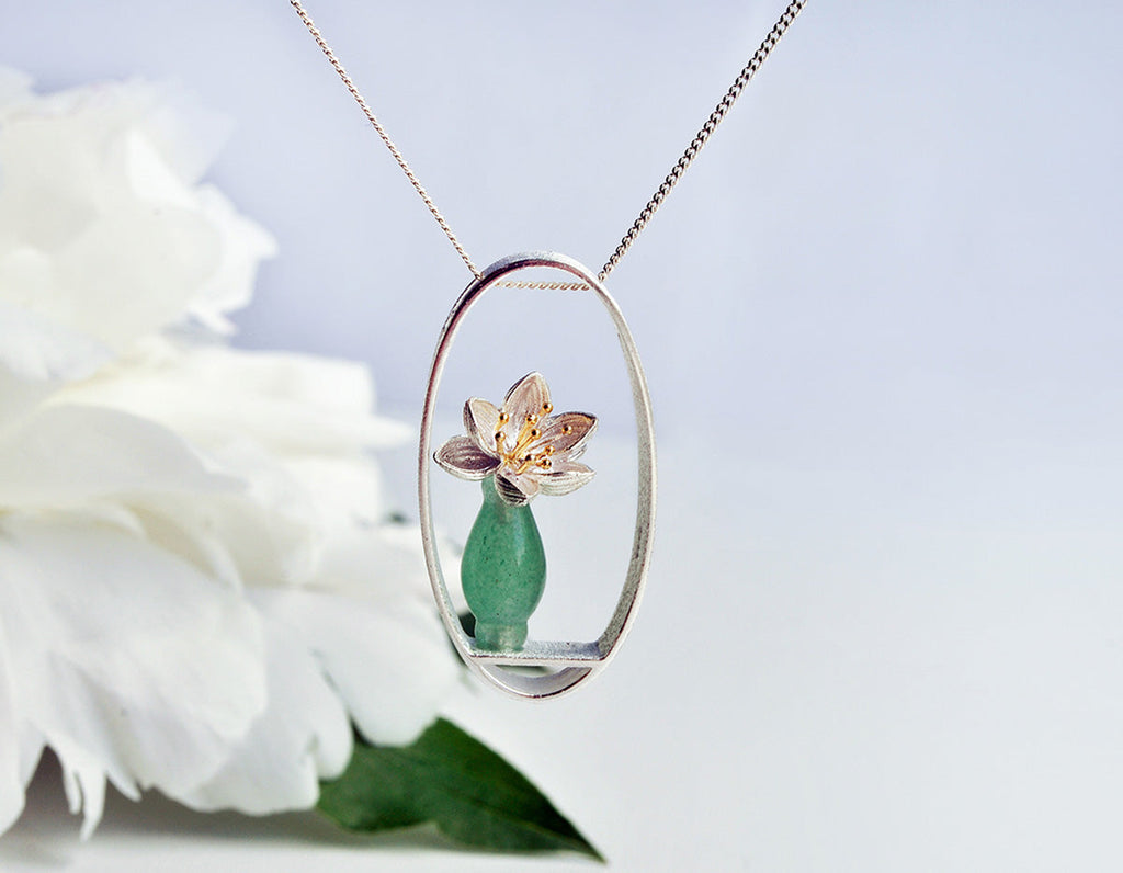 “Serenity Bloom Pendant”