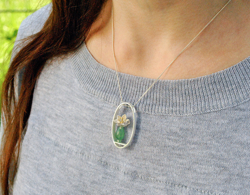 “Serenity Bloom Pendant”
