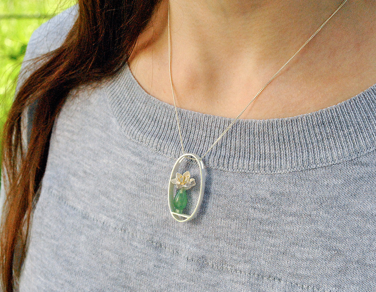 “Serenity Bloom Pendant”