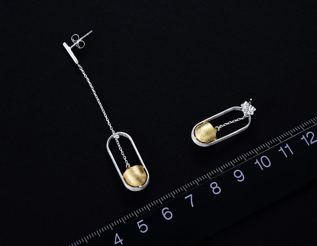 Aqua Luminance Earrings