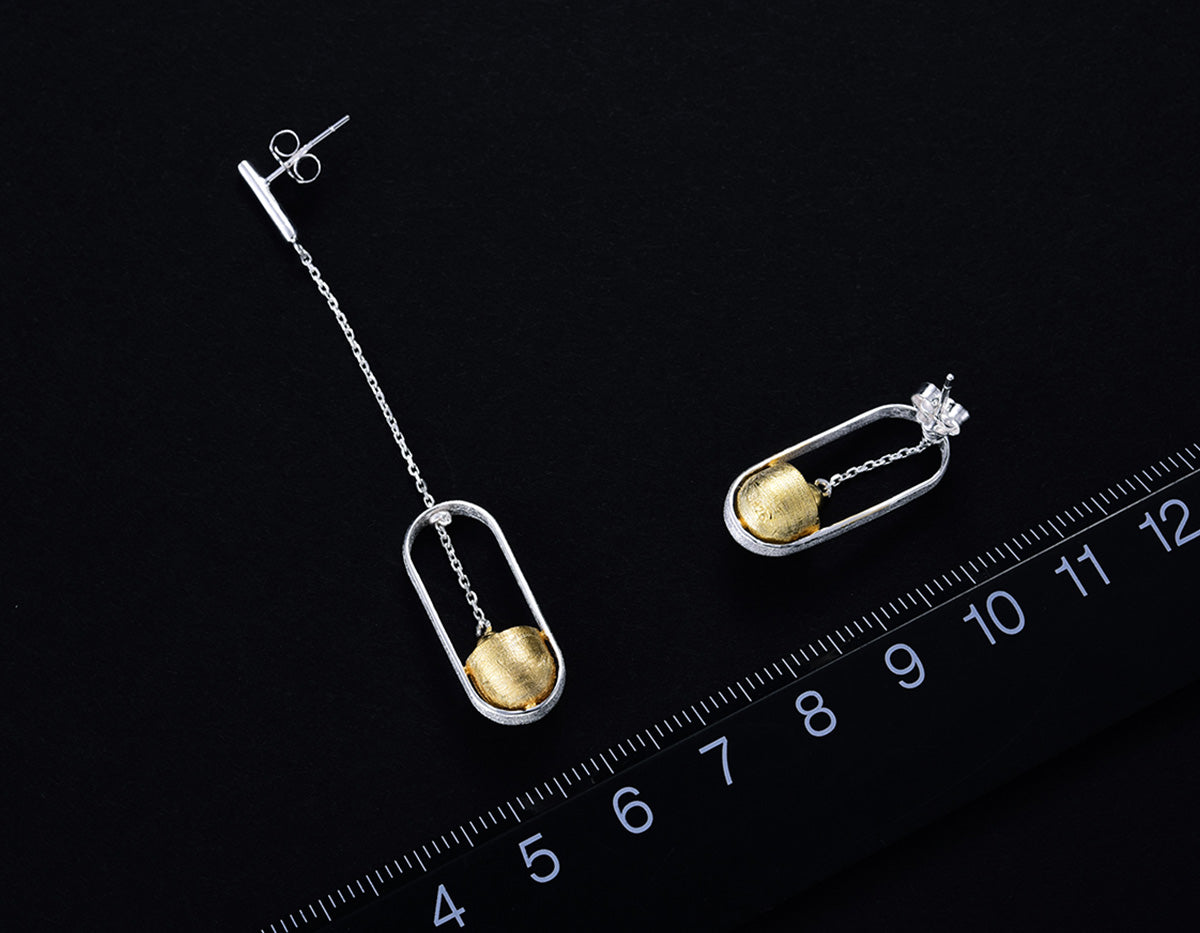 Aqua Luminance Earrings