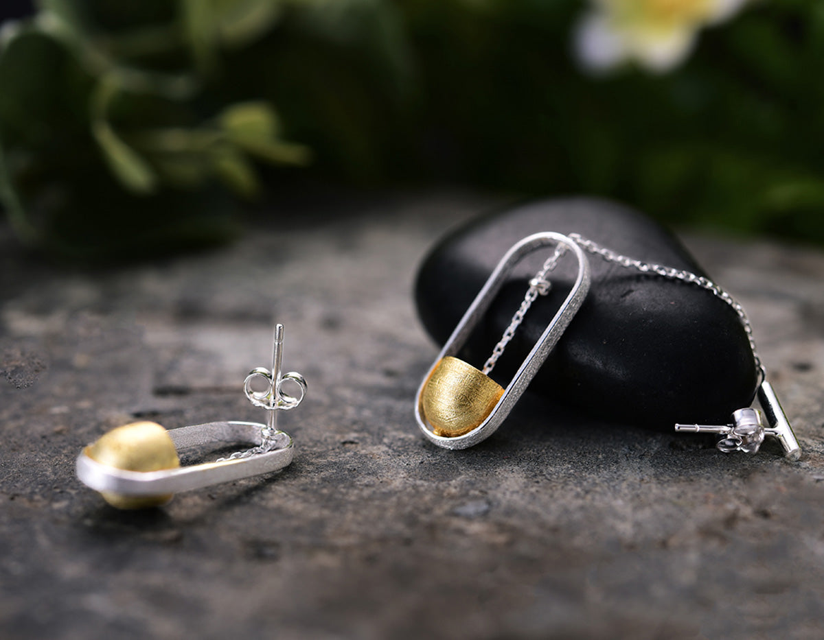 Aqua Luminance Earrings