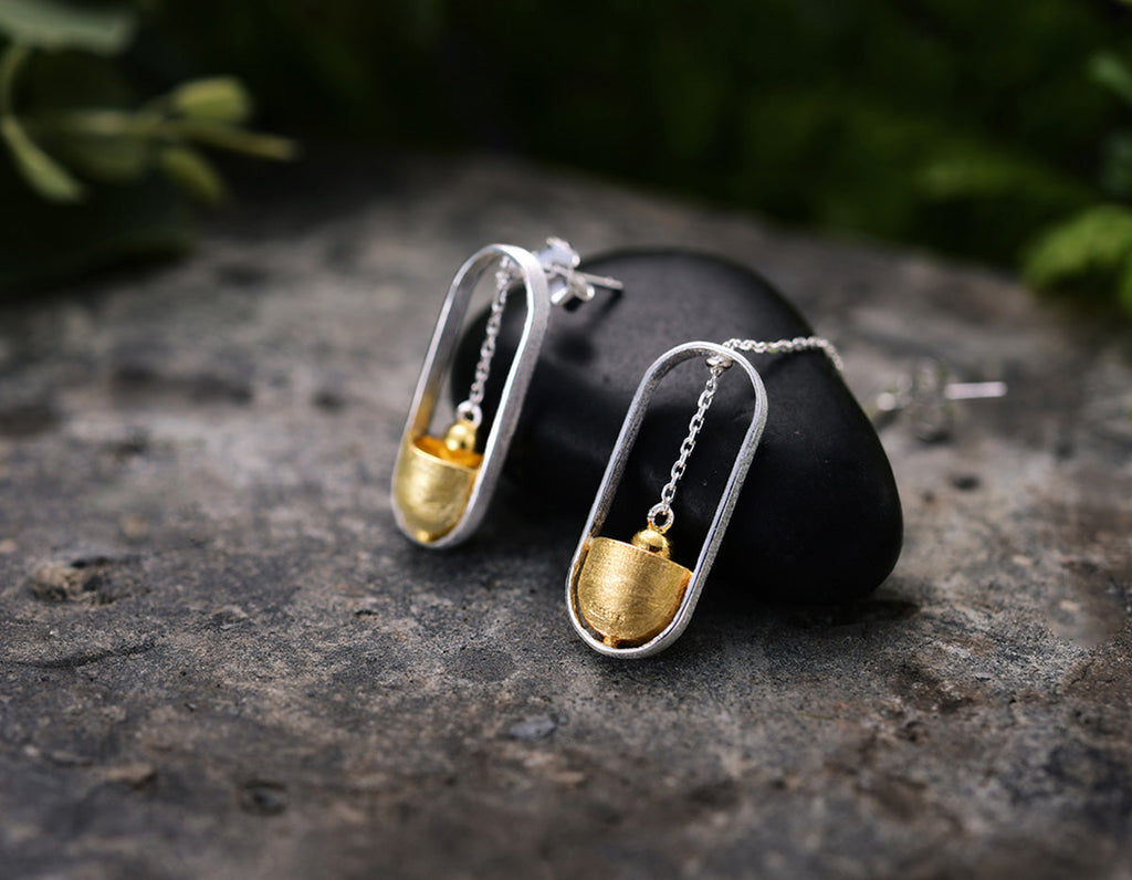 Aqua Luminance Earrings