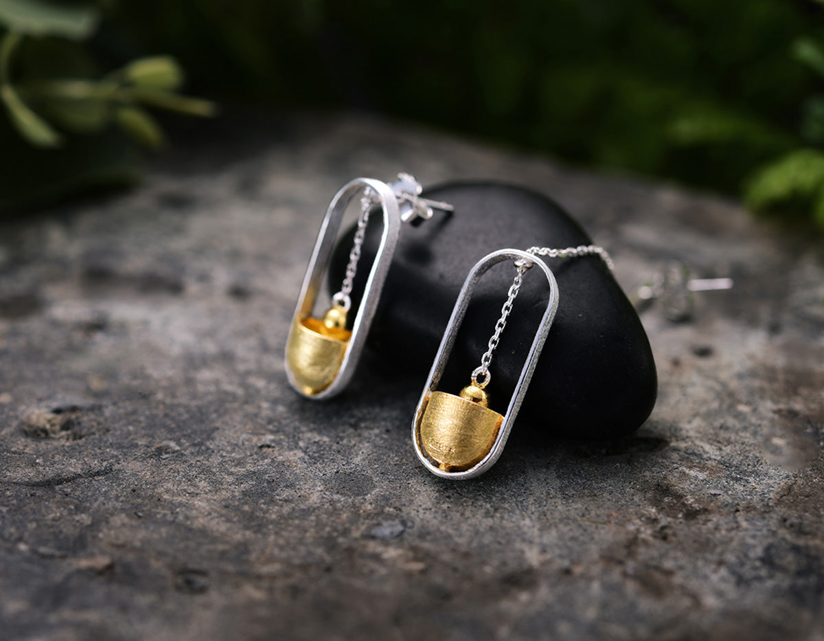 Aqua Luminance Earrings