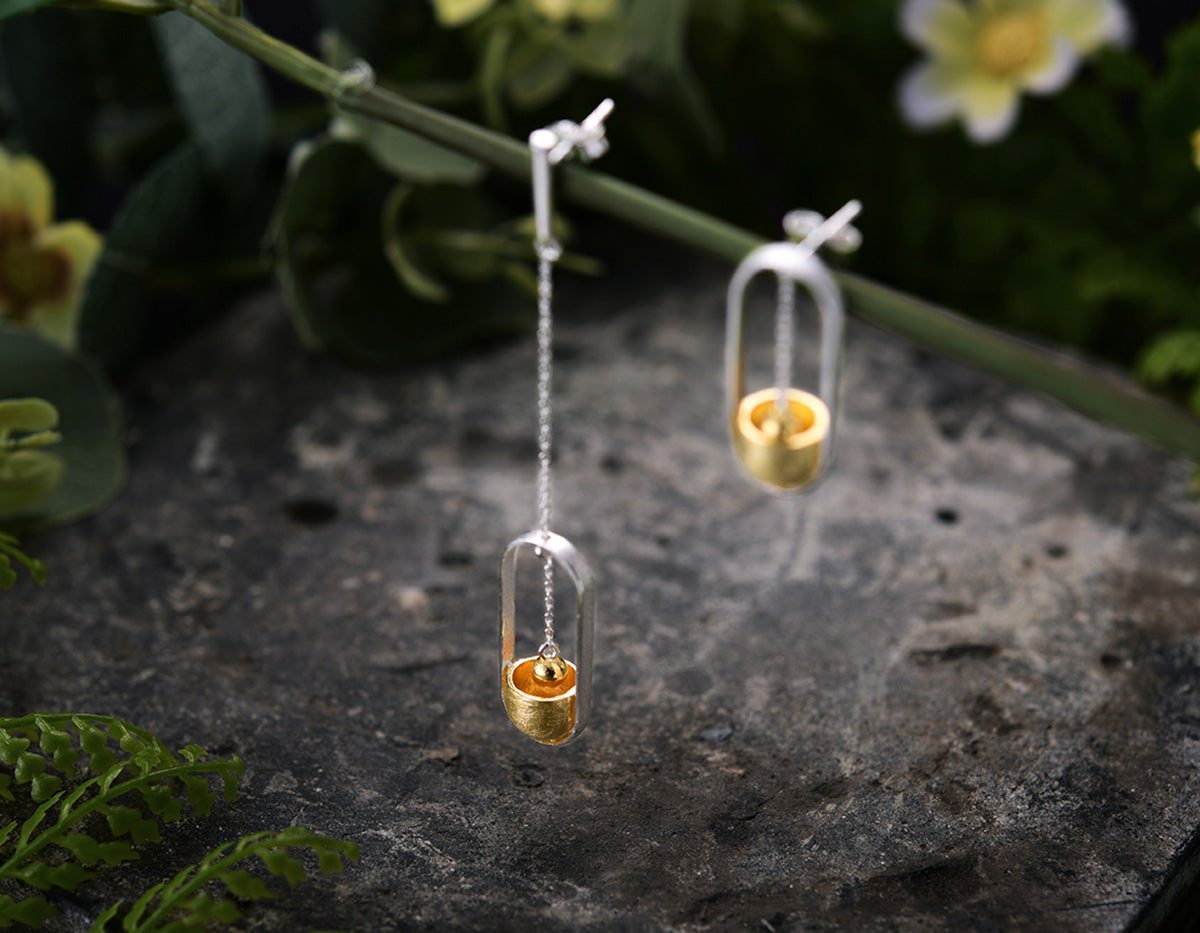 Aqua Luminance Earrings