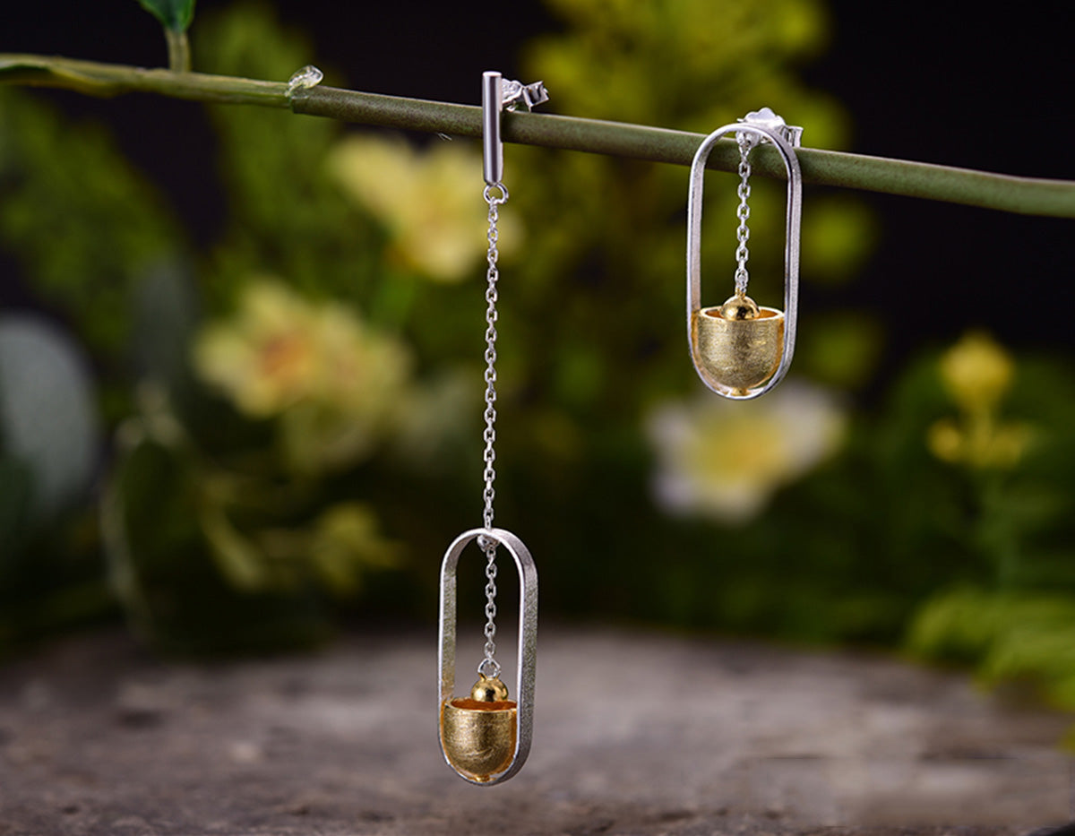 Aqua Luminance Earrings