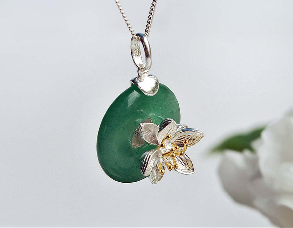 Serenity Lotus Pendant