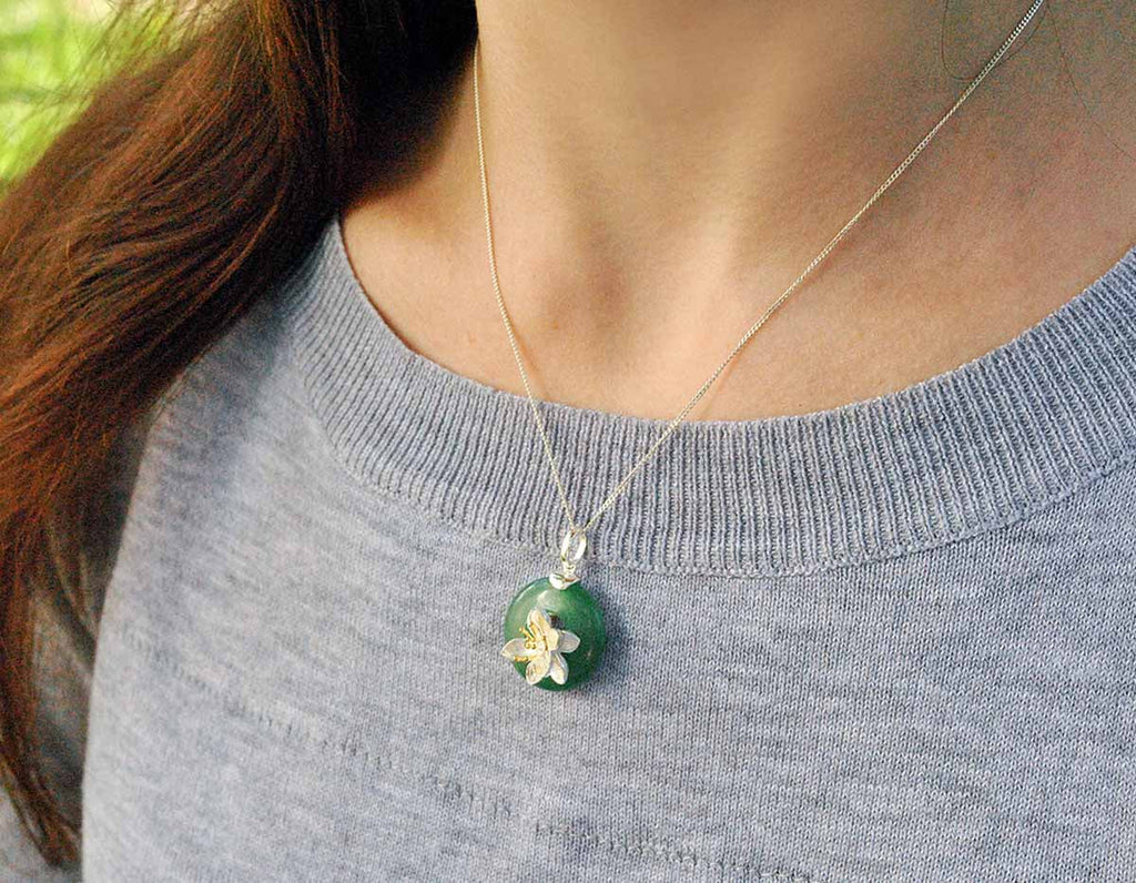 Serenity Lotus Pendant