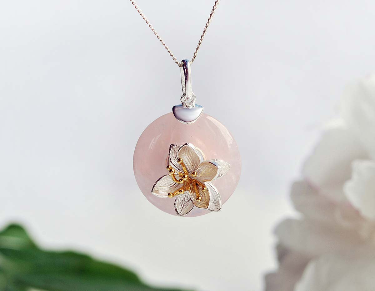 Serenity Lotus Pendant