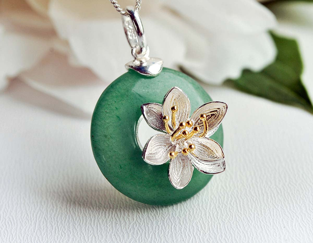 Serenity Lotus Pendant