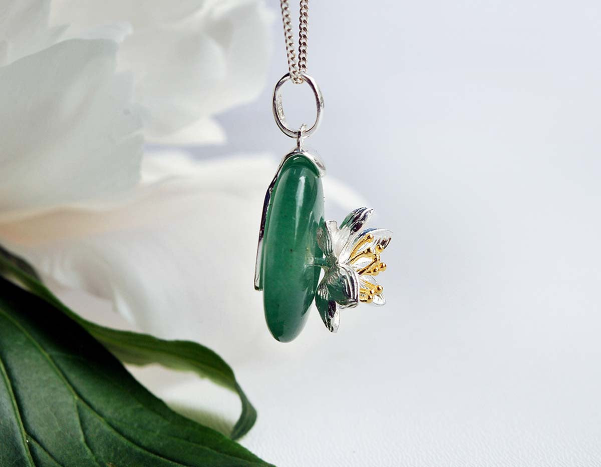 Serenity Lotus Pendant