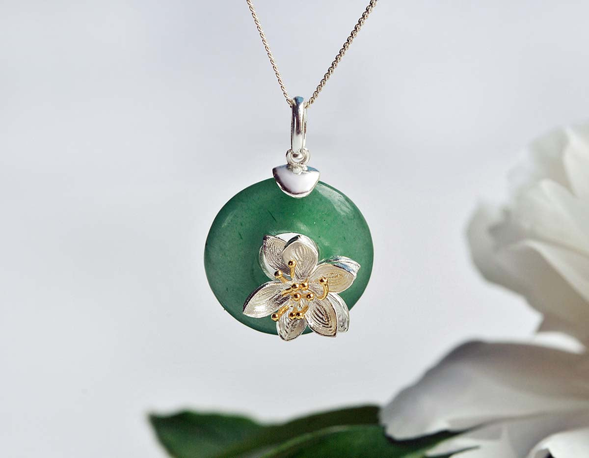 Serenity Lotus Pendant