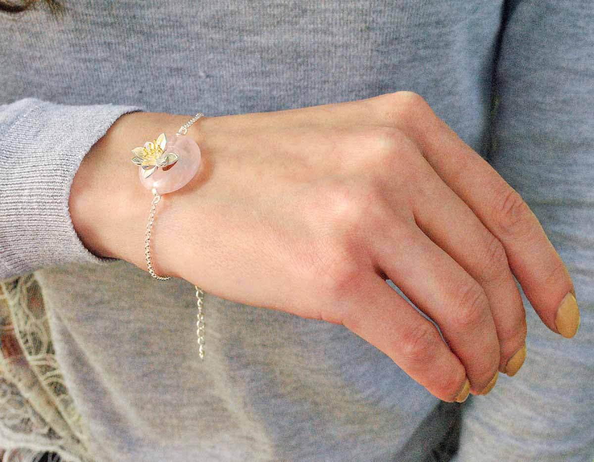 Serenity Lotus Bracelet