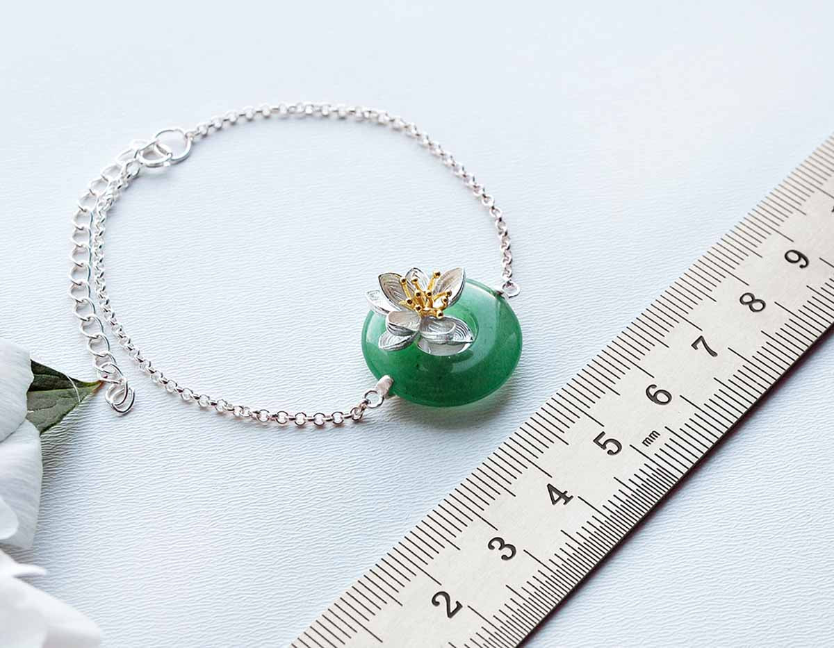 Serenity Lotus Bracelet